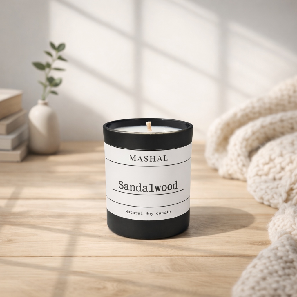 Sandalwood Scented Candle