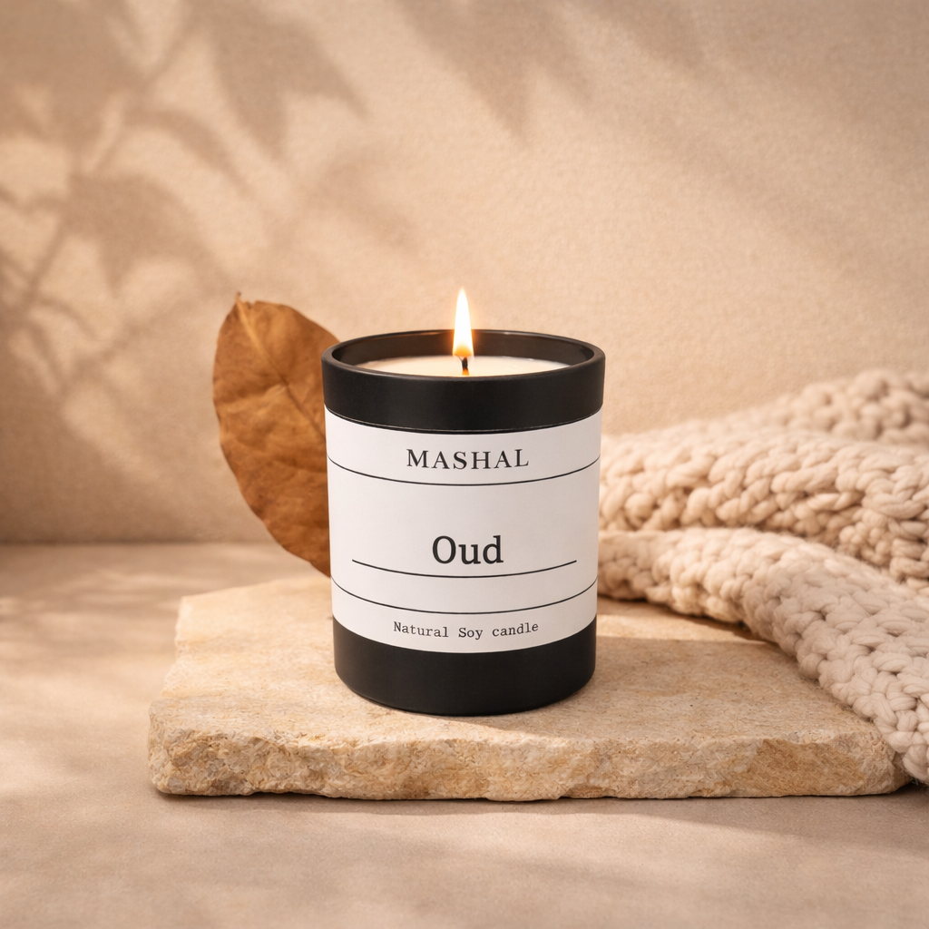 Oud Scented Candle