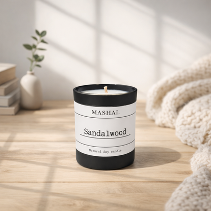 Sandalwood Scented Candle