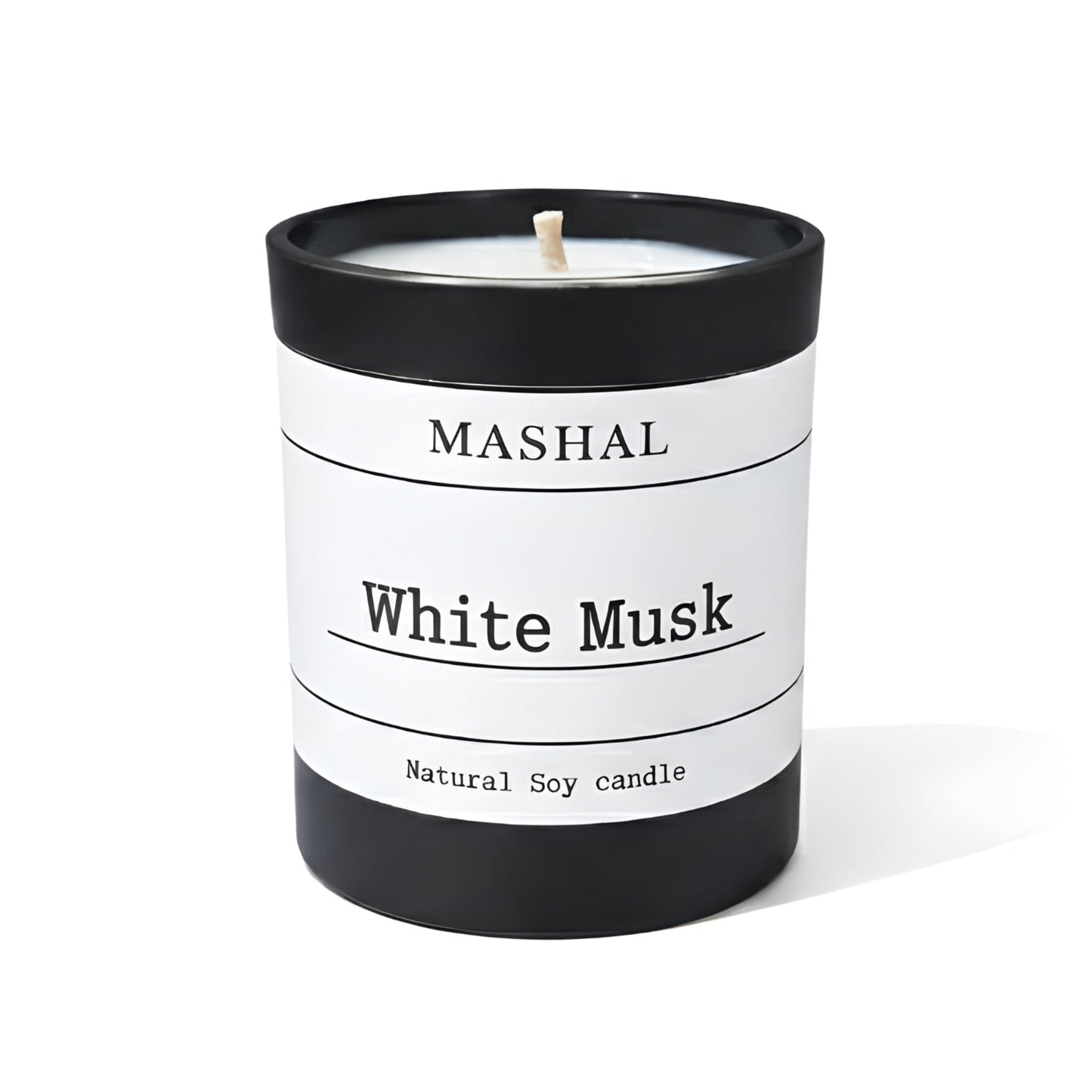White Musk Scented Candle