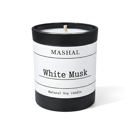 White Musk Scented Candle